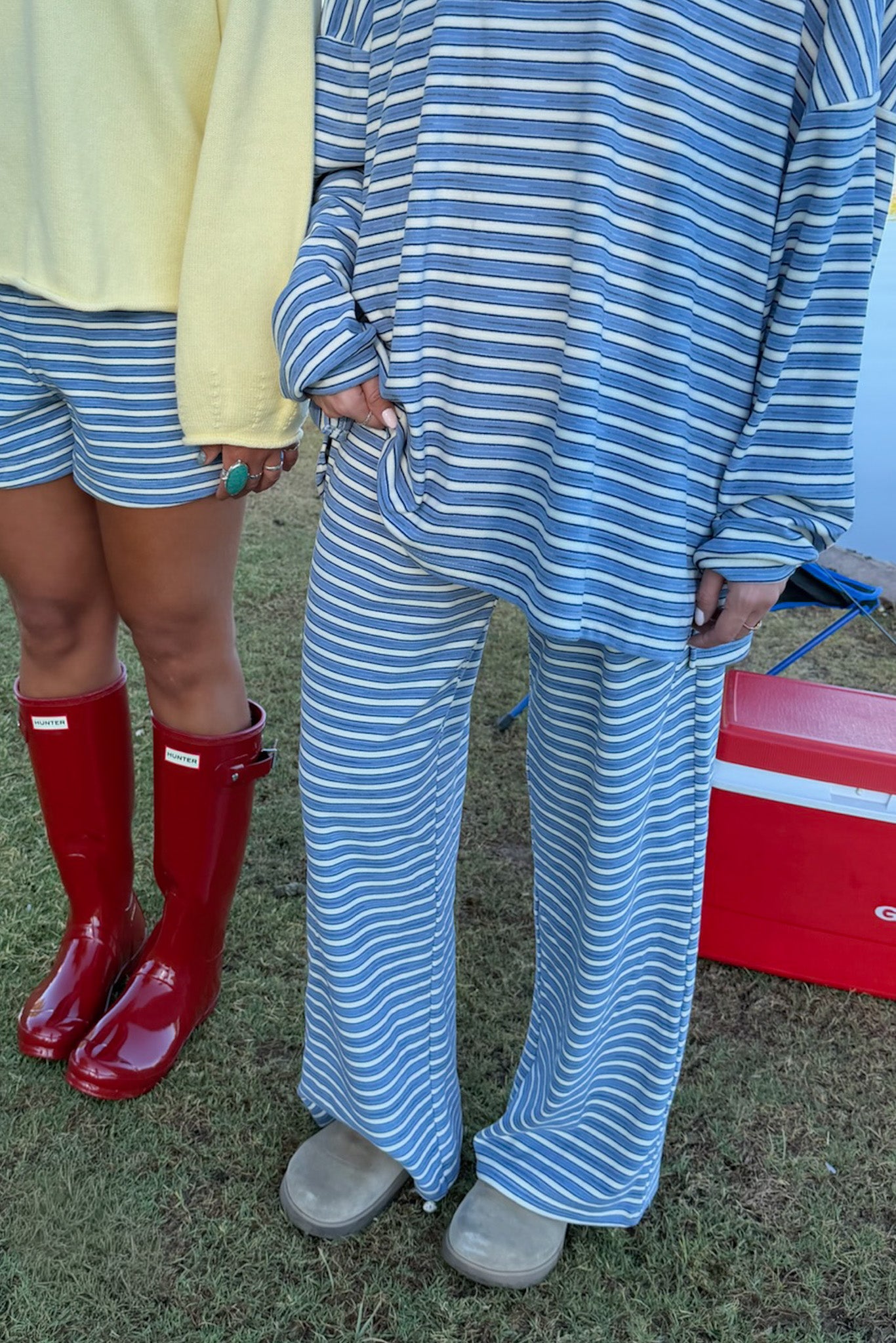 Roxanne Ultra Soft Striped Pants