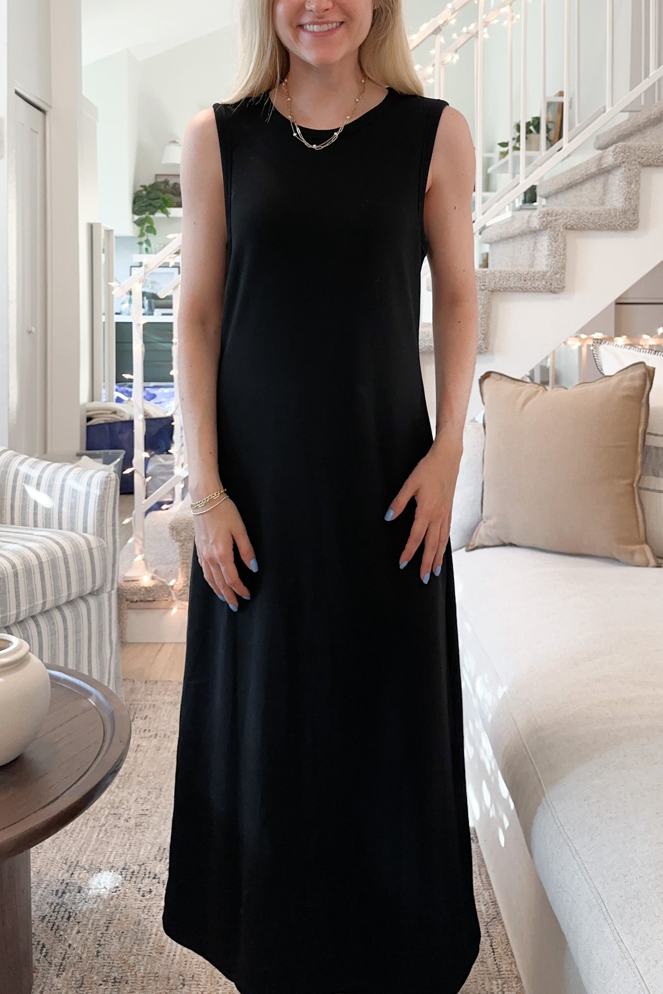 Amanda Knit Dress - Neutral Ground