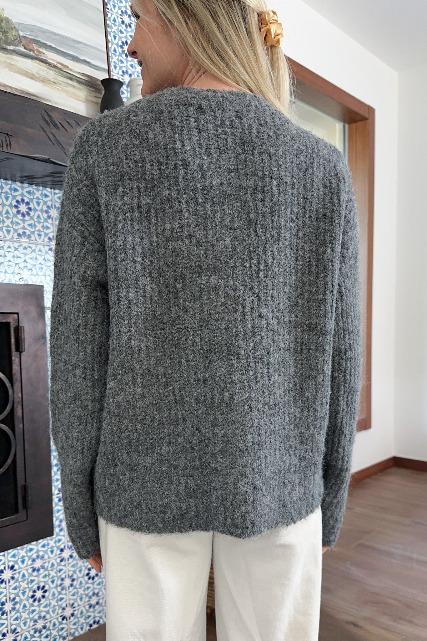 Bristol Button Down Cardigan - Neutral Ground