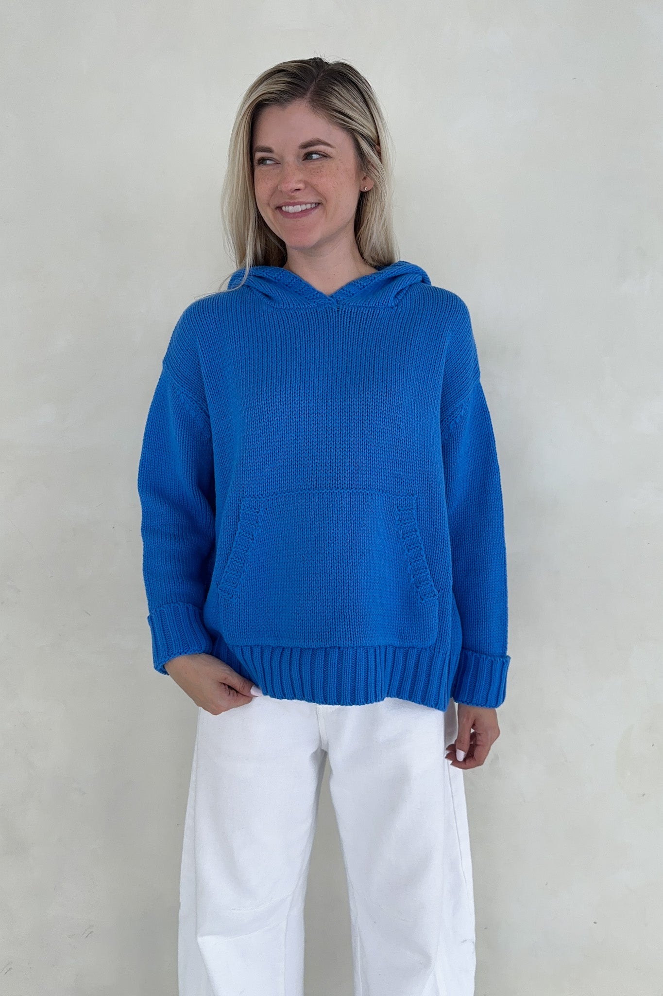 Cami Knit Hooded Sweater - Neutral Ground