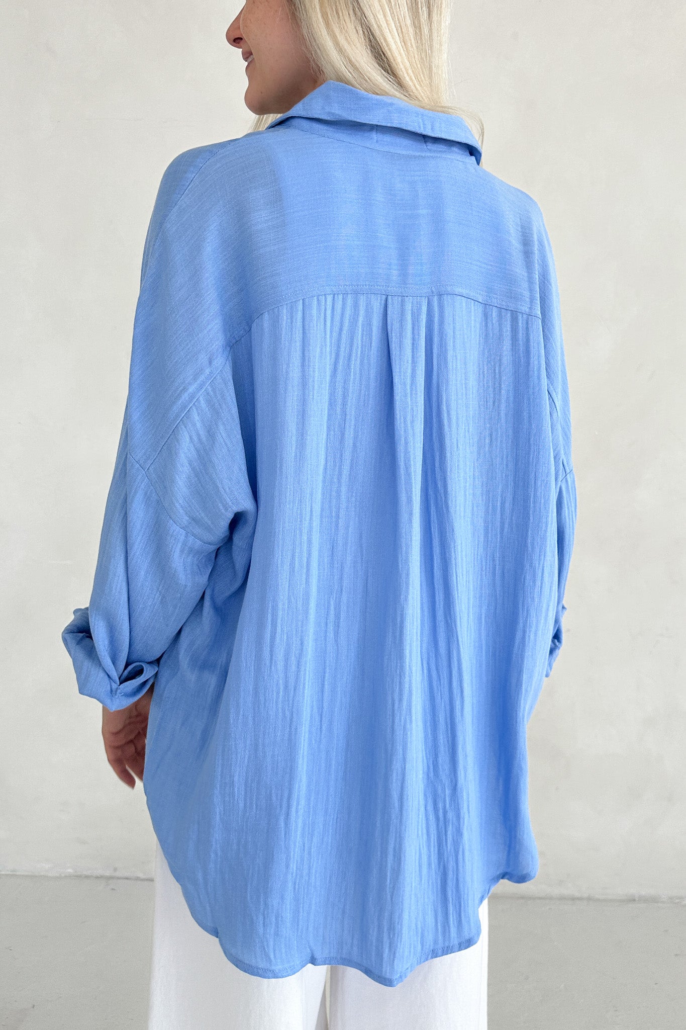 Cape Cod Woven Button Down Long Sleeve Shirt - Neutral Ground