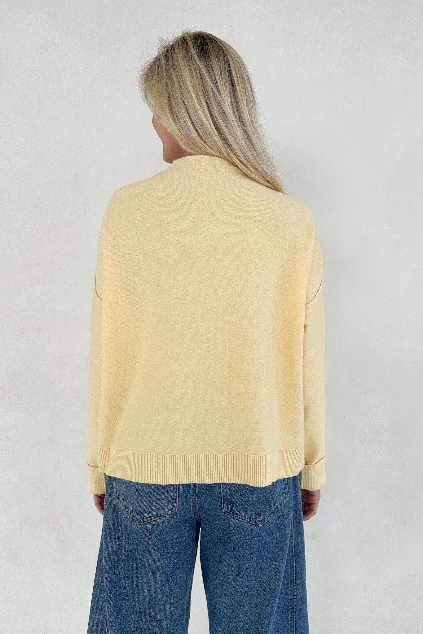 Connie Mockneck Knit Pullover Sweater - Neutral Ground