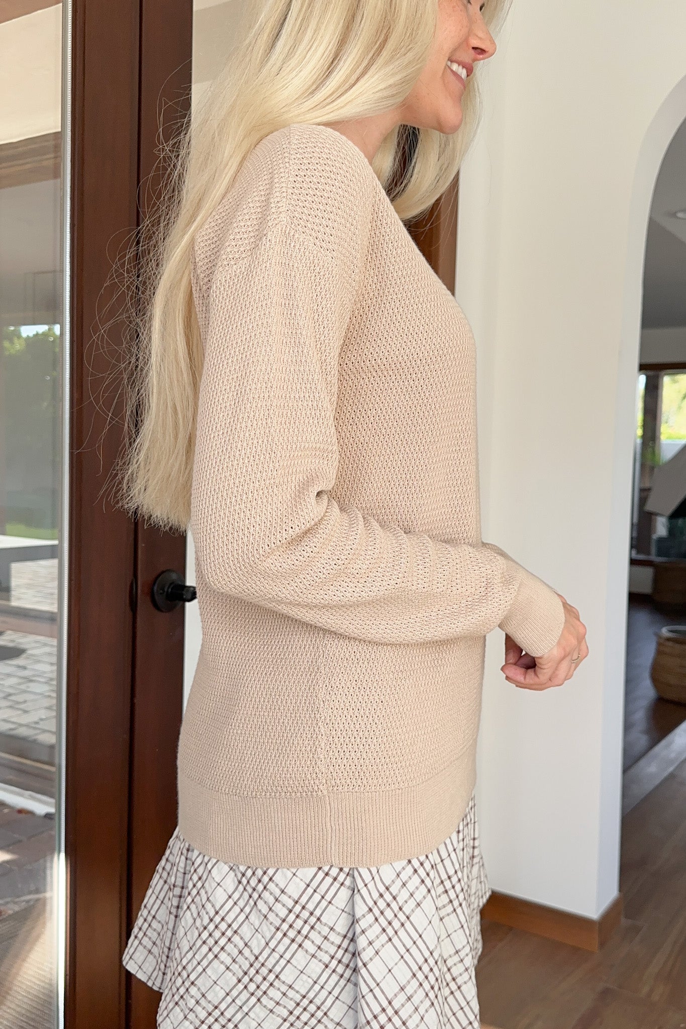 Emory Classic Drop Shoulder Sweater - Neutral Ground