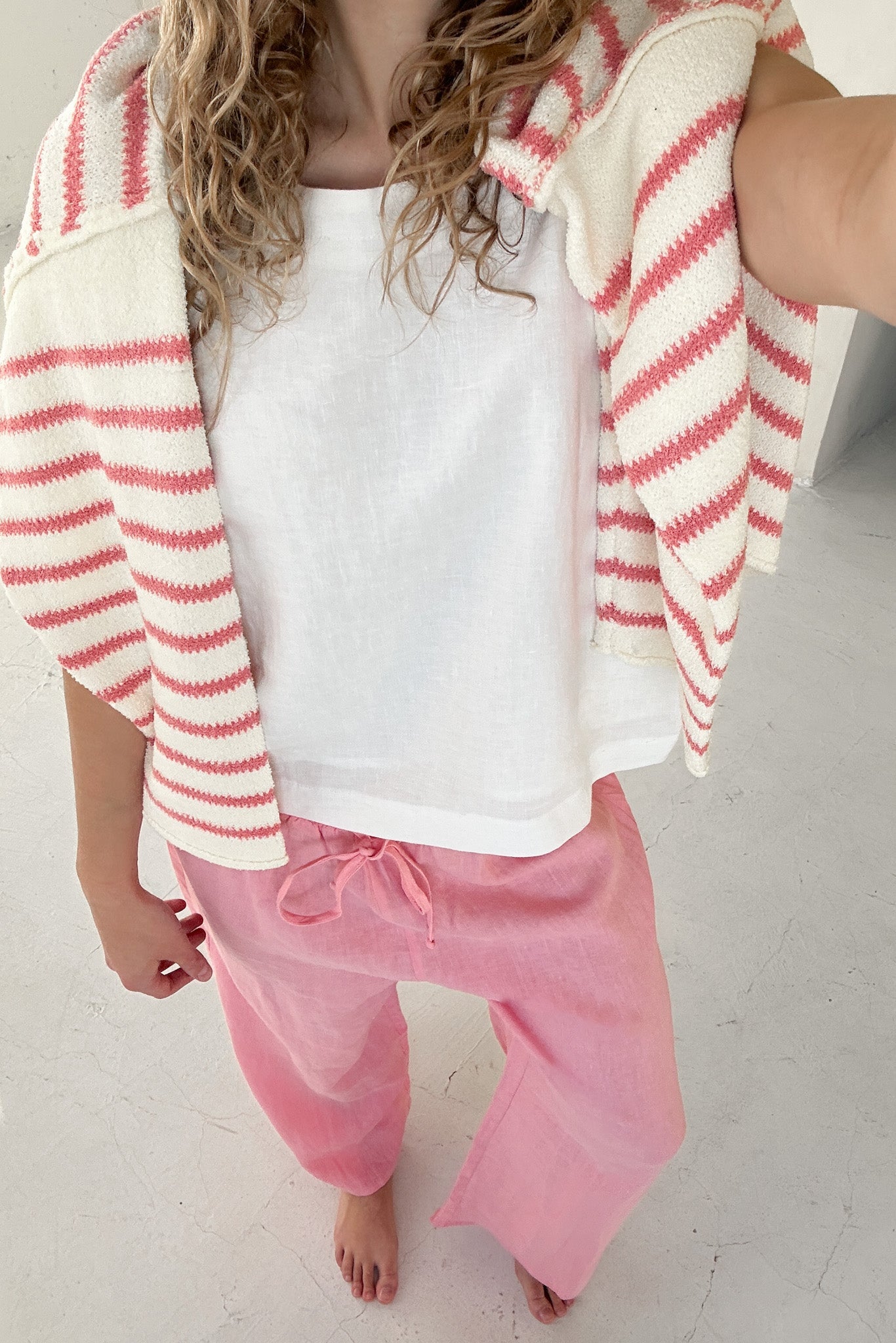 Endless Summer Oversized Sweater in Berry Pink - Neutral Ground