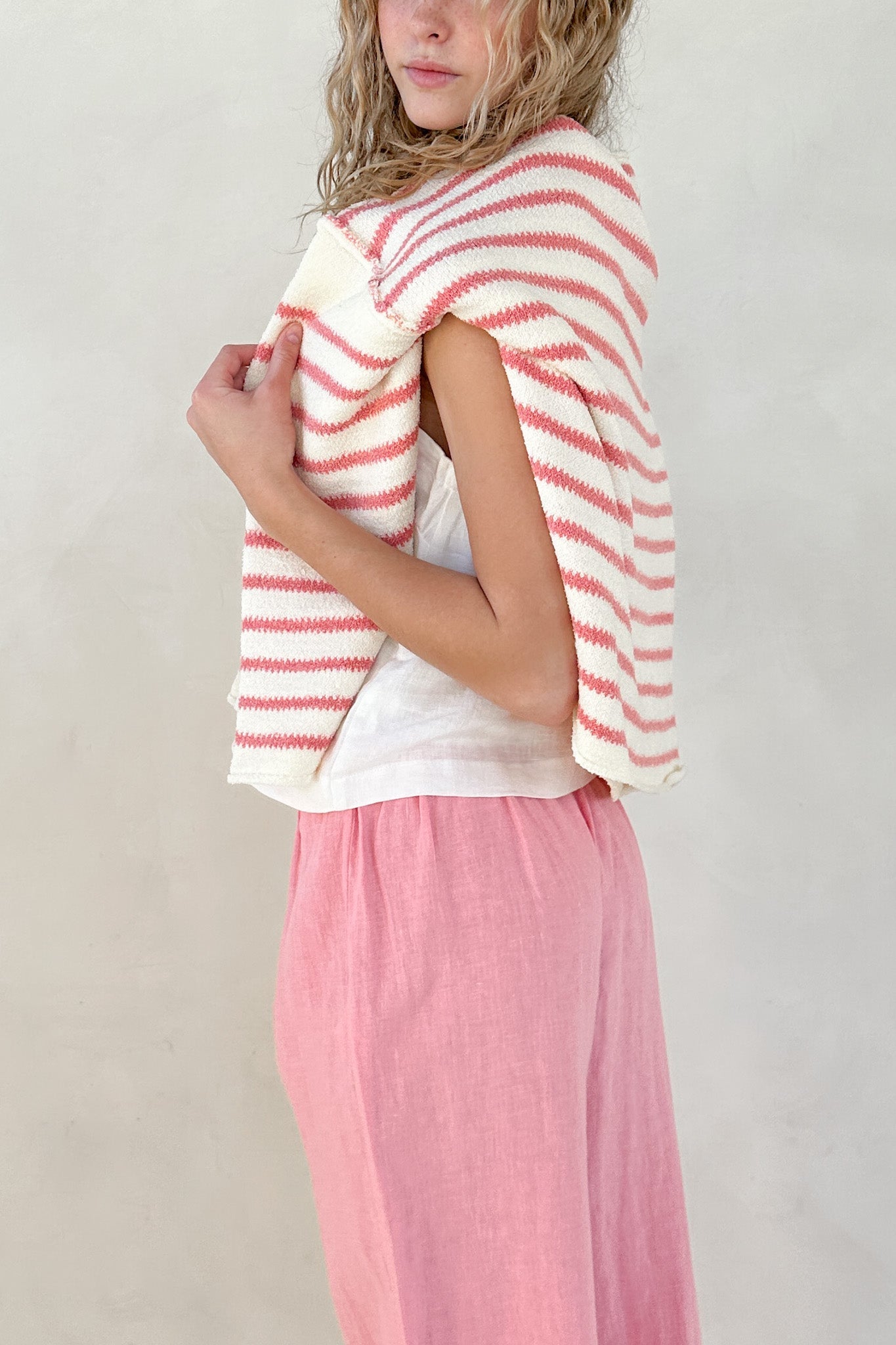 Endless Summer Oversized Sweater in Berry Pink - Neutral Ground