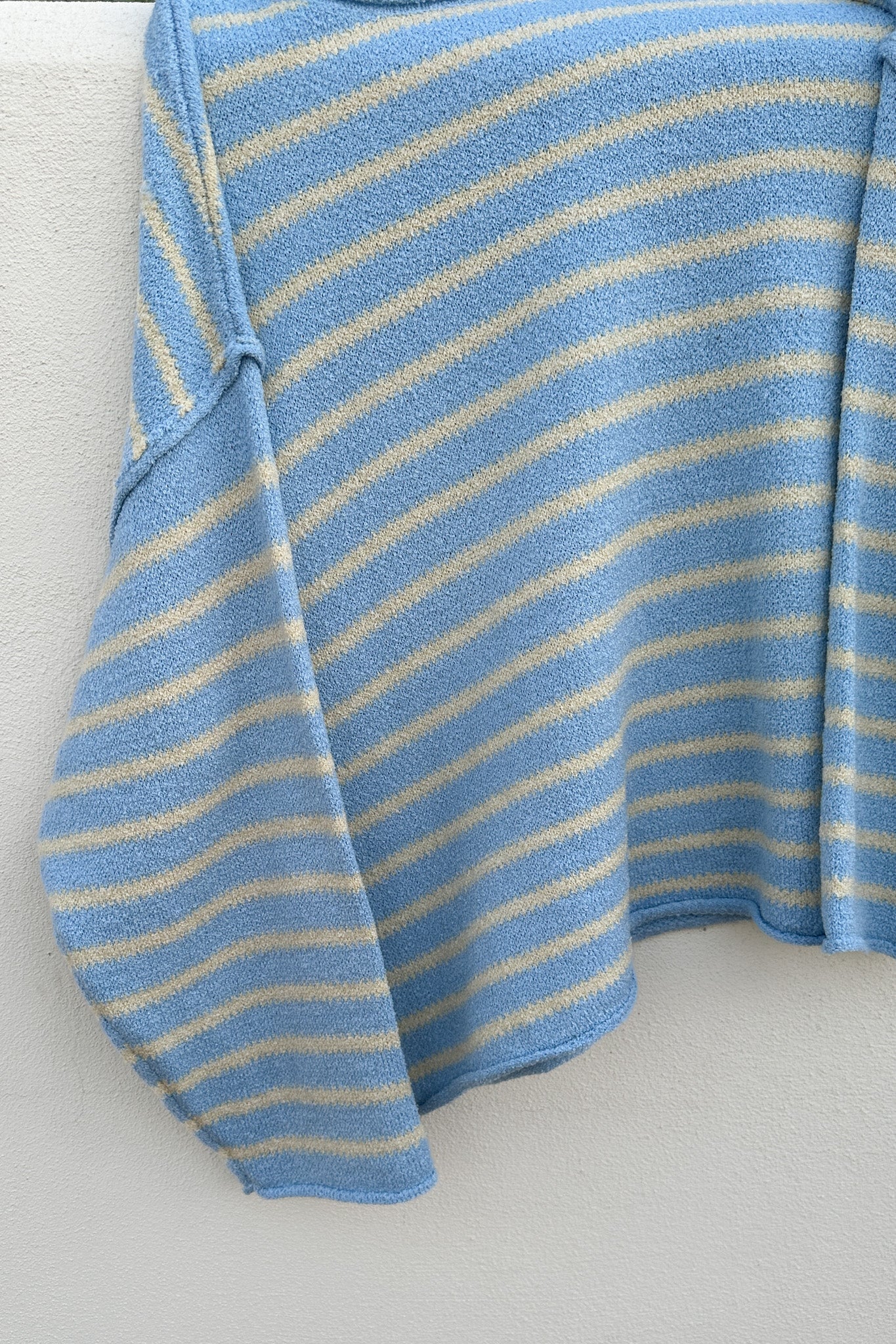 Endless Summer Oversized Sweater in Surf Blue - Neutral Ground