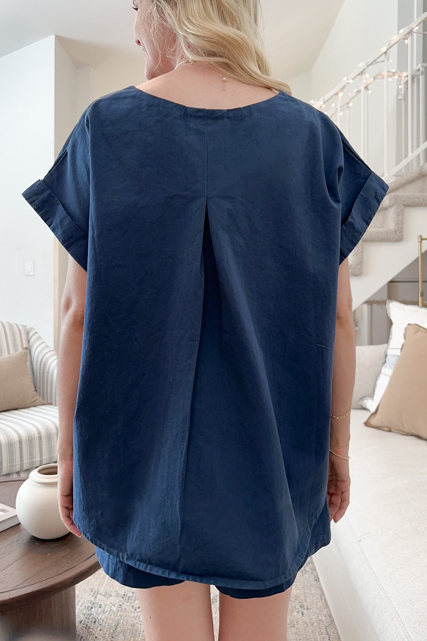 Gameday Top in Midnight Blue - Neutral Ground