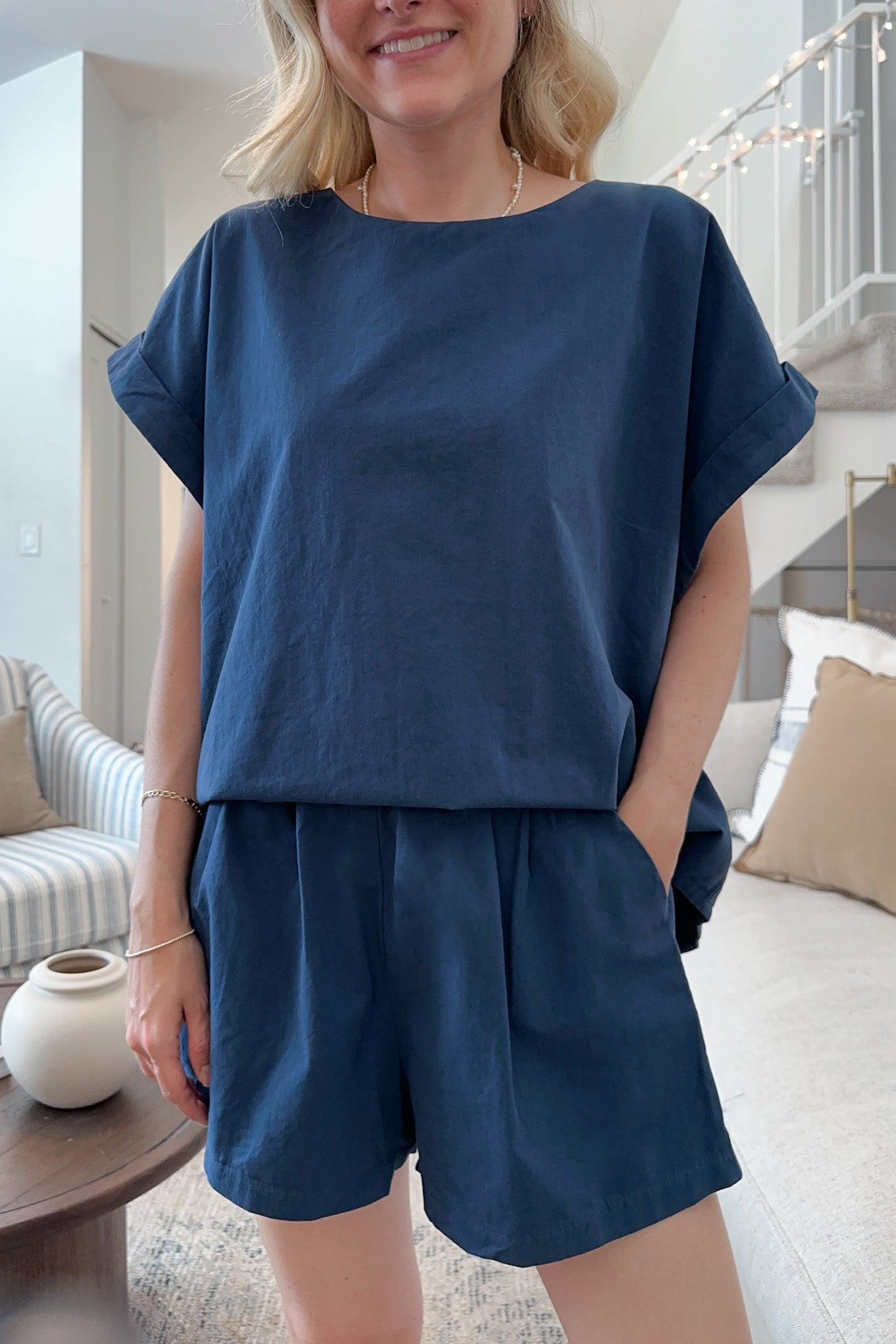 Gameday Top in Midnight Blue - Neutral Ground