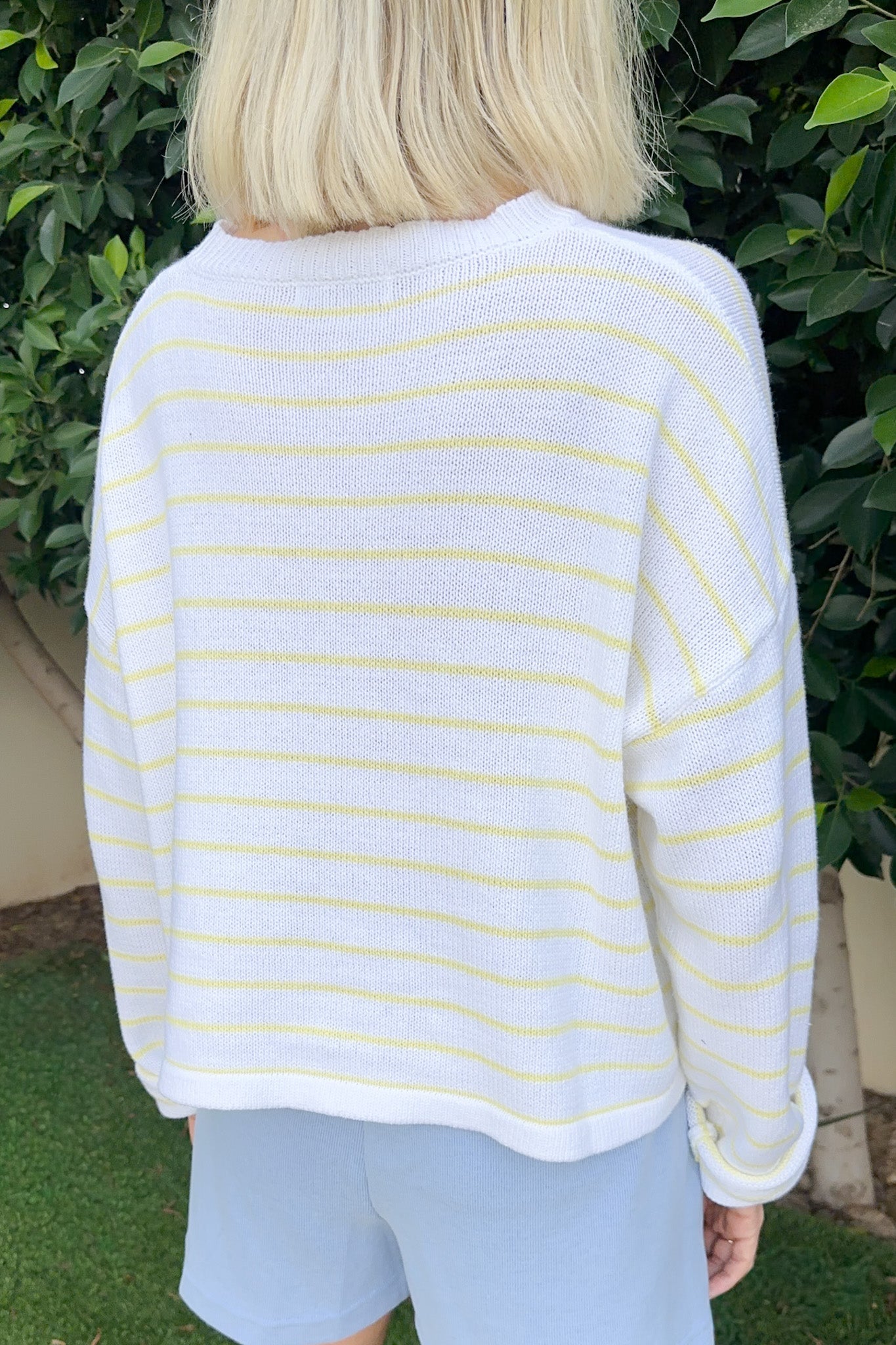 Goldie Lightweight Striped Knit Sweater - Neutral Ground