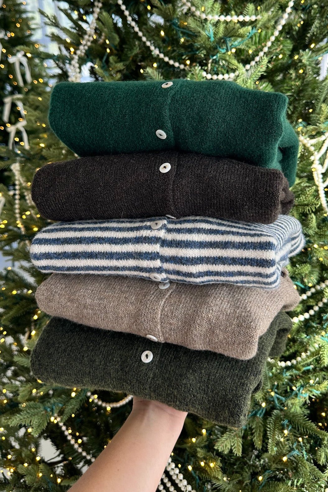 Haven Cardigan in Chocolate Brown - Neutral Ground