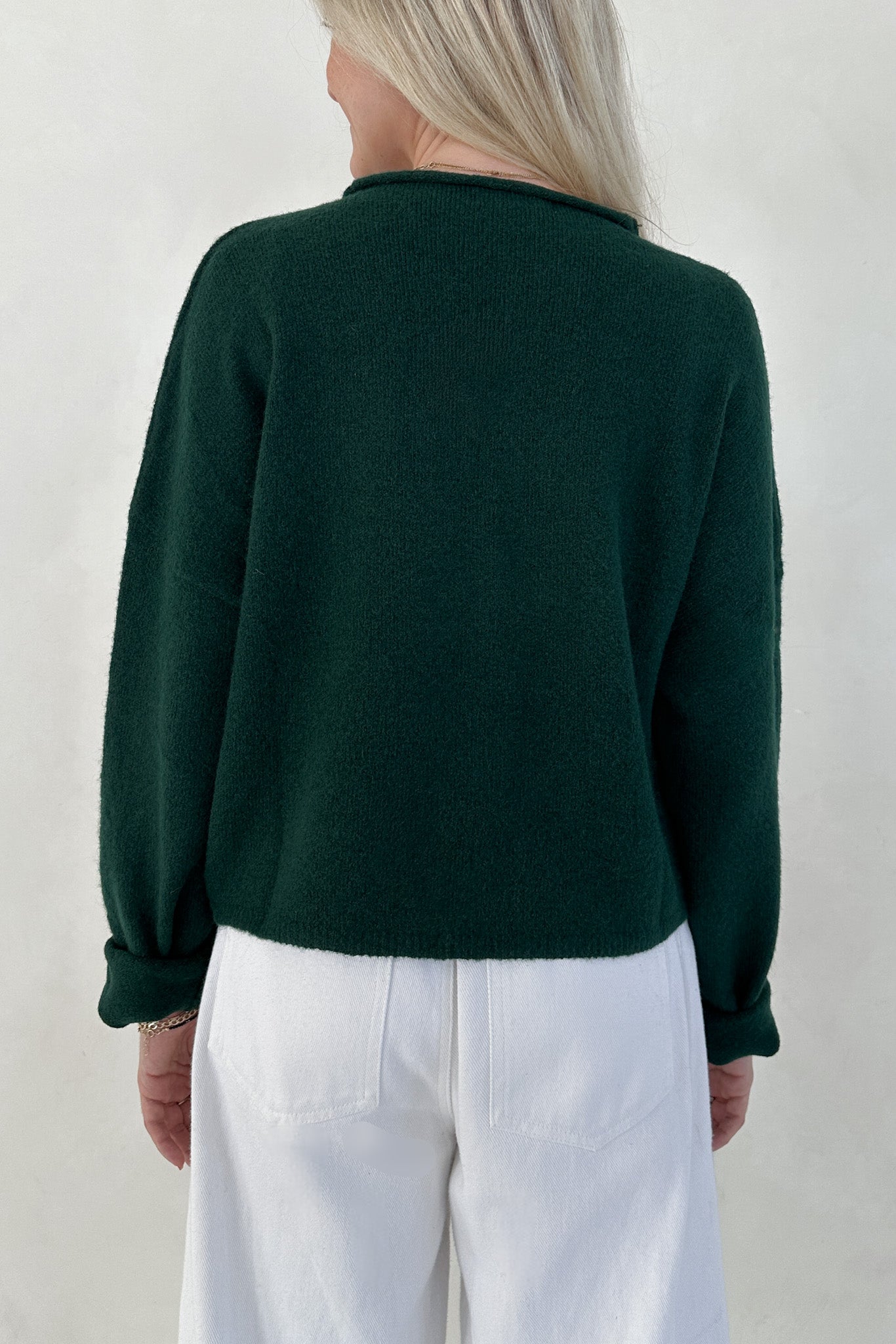 Haven Cardigan in Forest Green - Neutral Ground