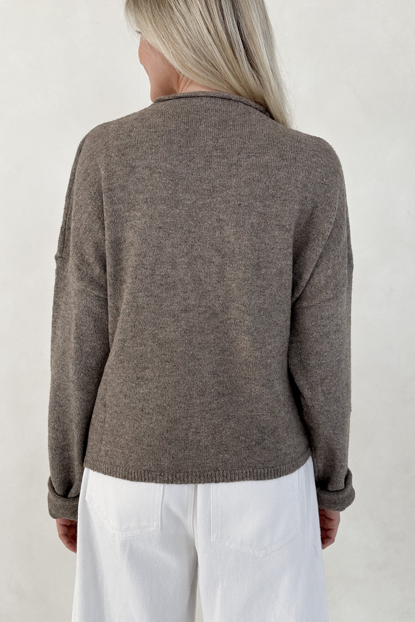 Haven Cardigan in Mocha - Neutral Ground