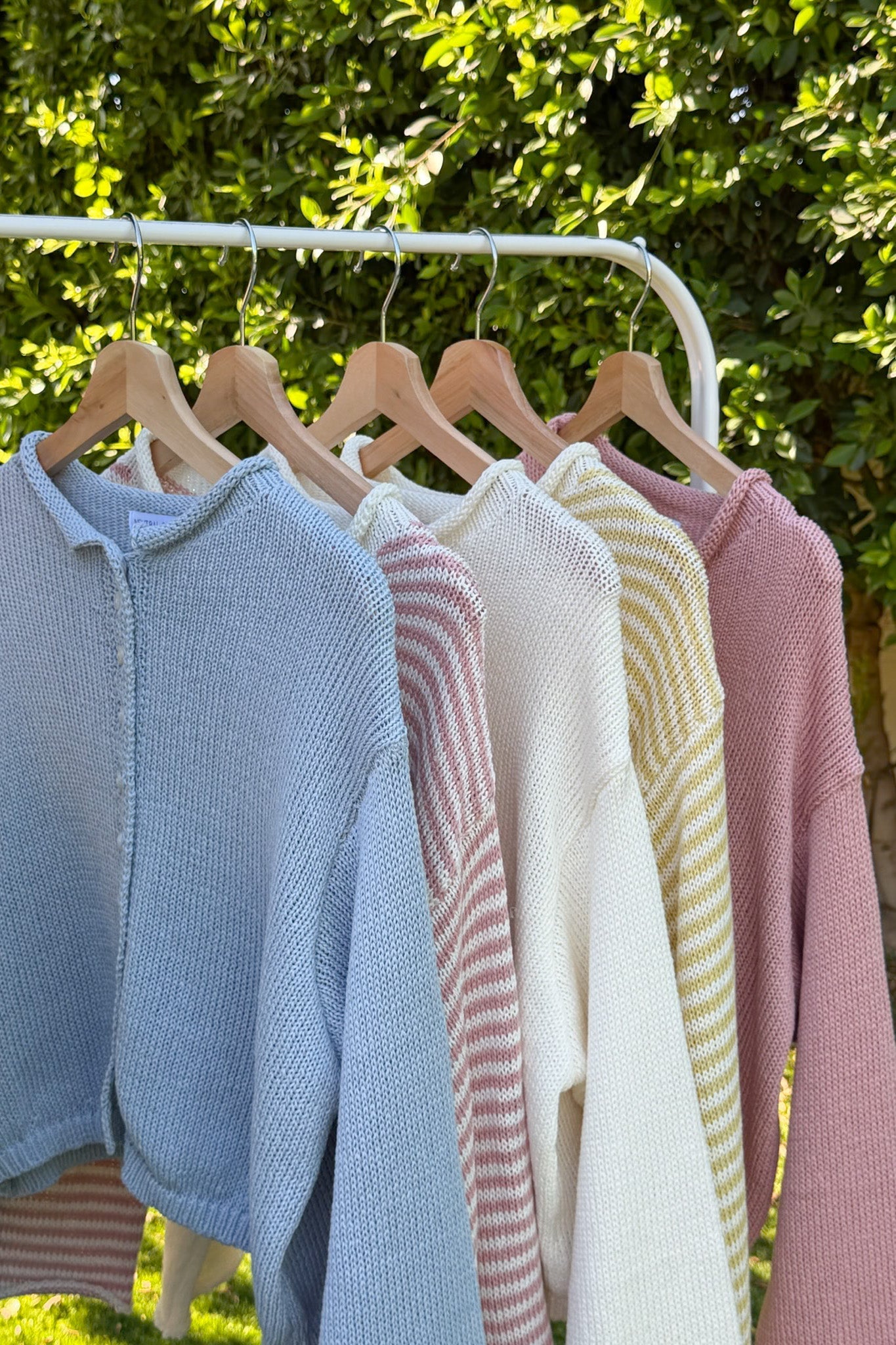 Haven Cotton Knit Cardigan in Cream - Neutral Ground