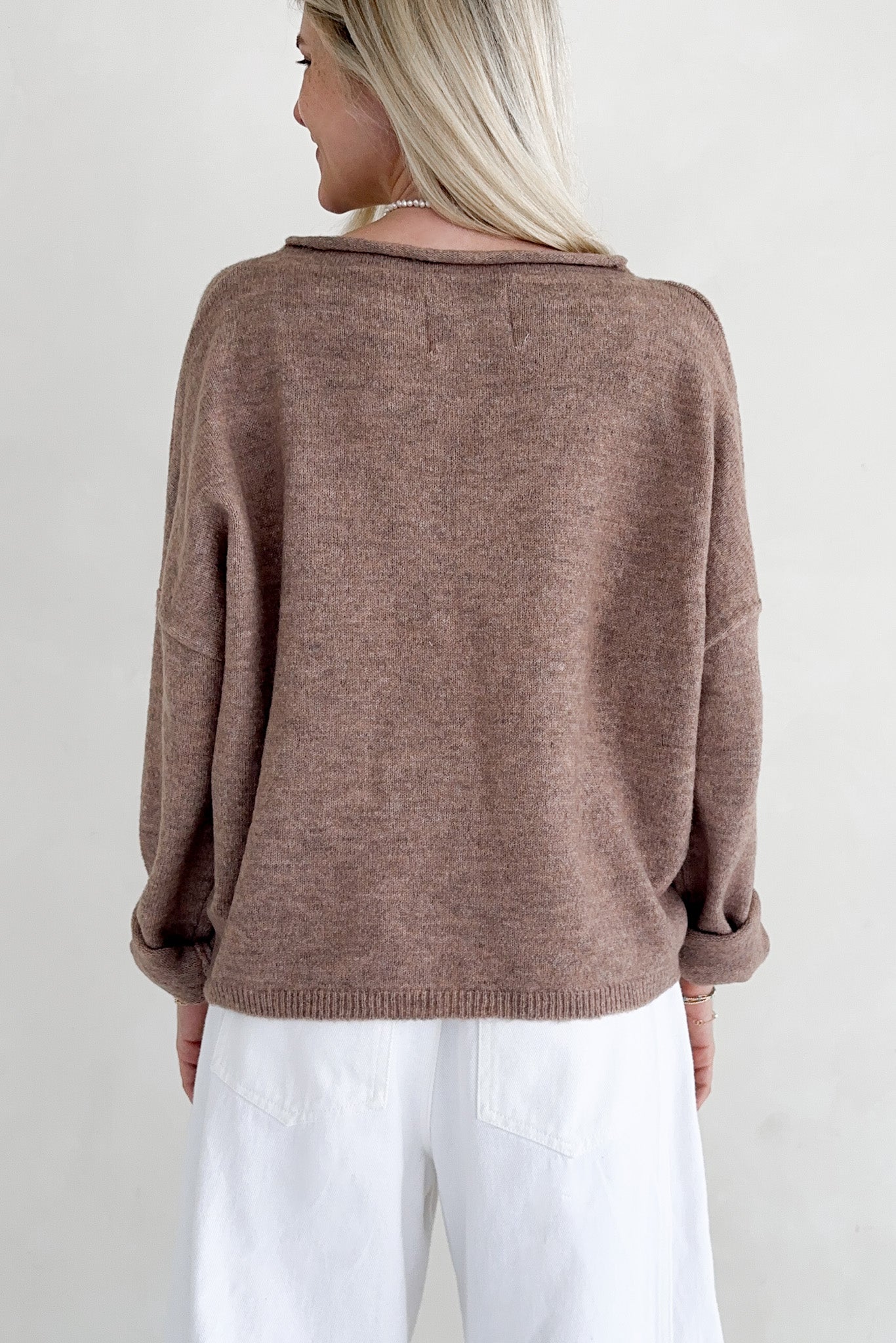 Haven Sweater in Mocha - Neutral Ground
