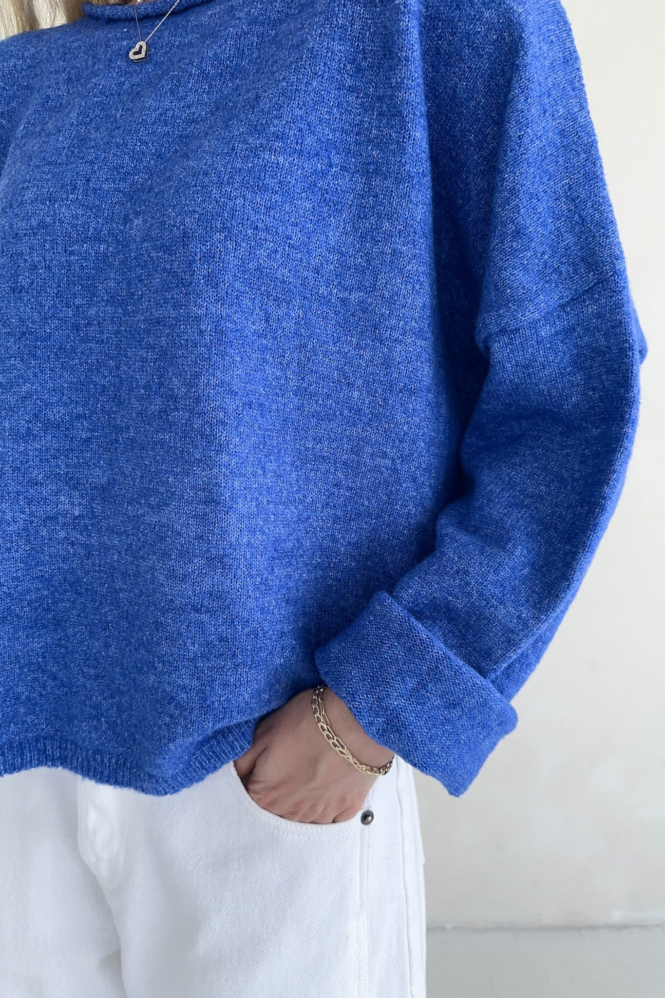Haven Sweater in Royal Blue - Neutral Ground