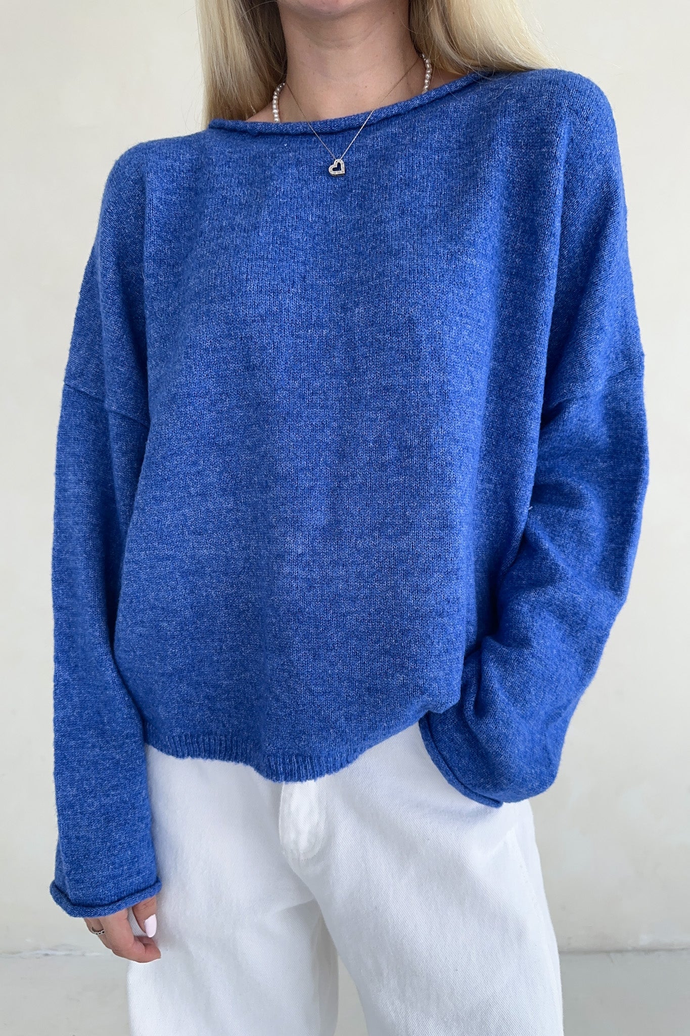 Haven Sweater in Royal Blue - Neutral Ground