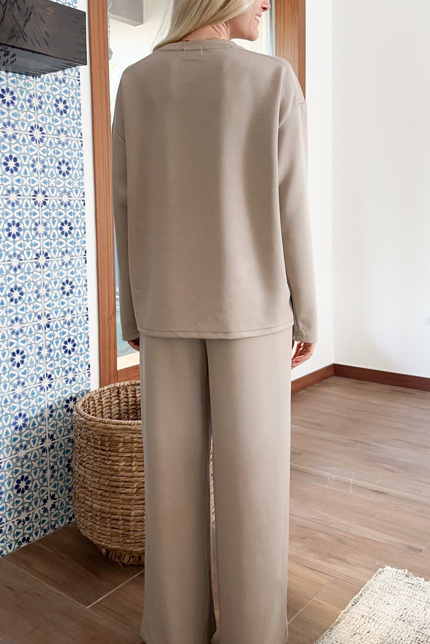 Hot Cocoa Long Sleeve Top - Neutral Ground