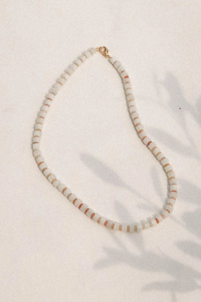 Ibiza Natural Stone Necklace - Neutral Ground