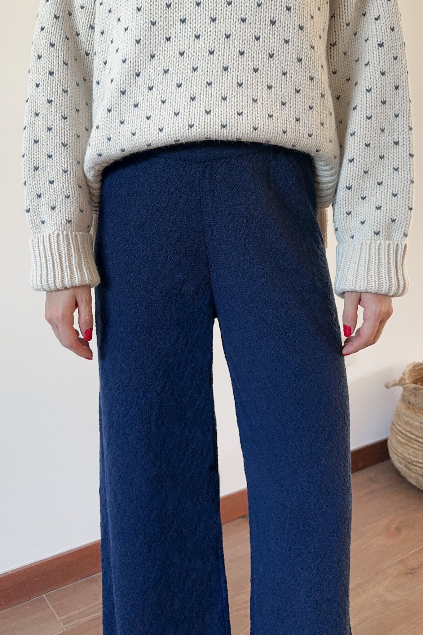 Libby Straight Leg Sweater Knit Pants - Neutral Ground