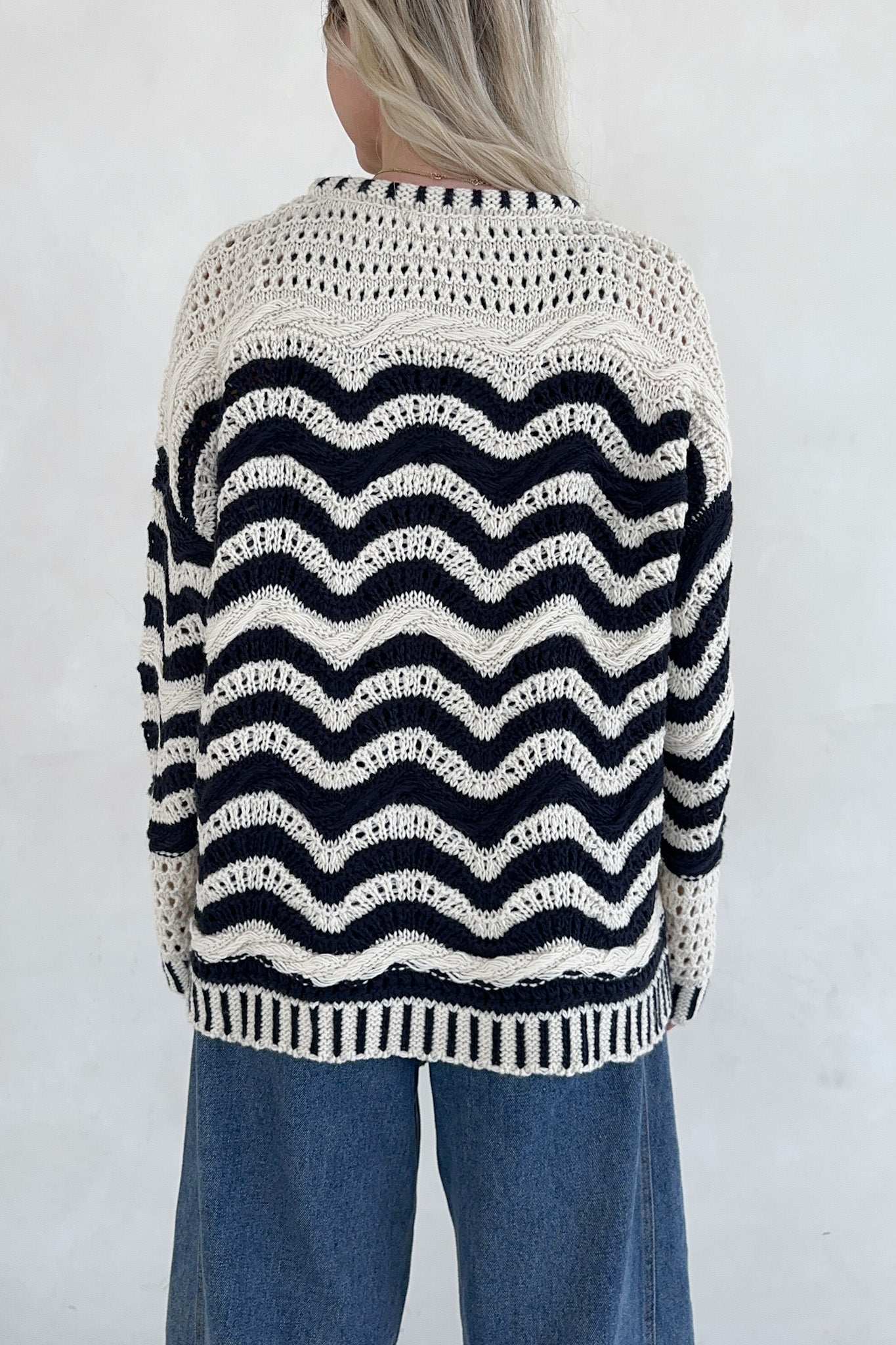 Ophelia Knit Sweater Cardigan - Neutral Ground