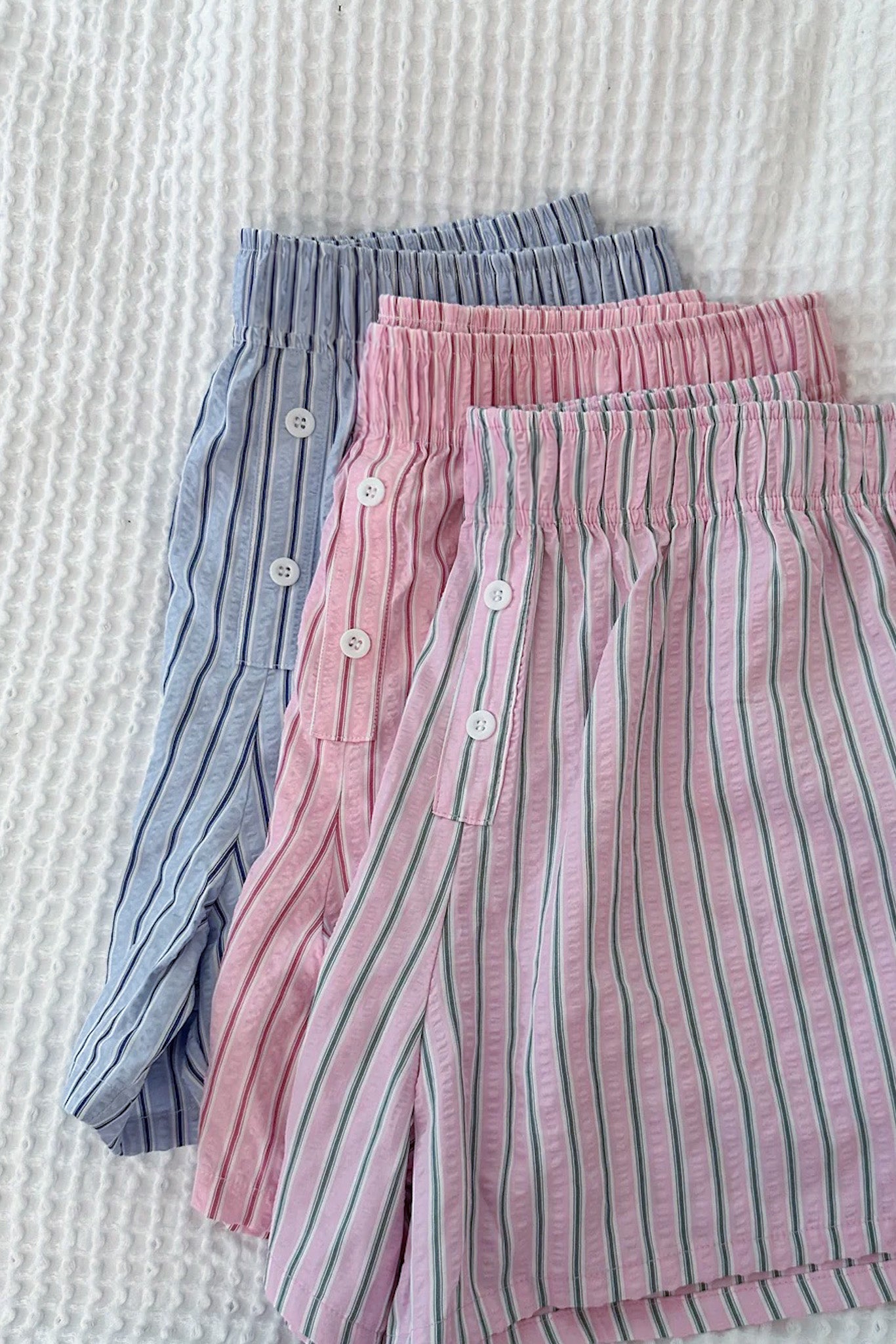 The Perfect Day Everyday Boxer Style Shorts in Blue - Neutral Ground