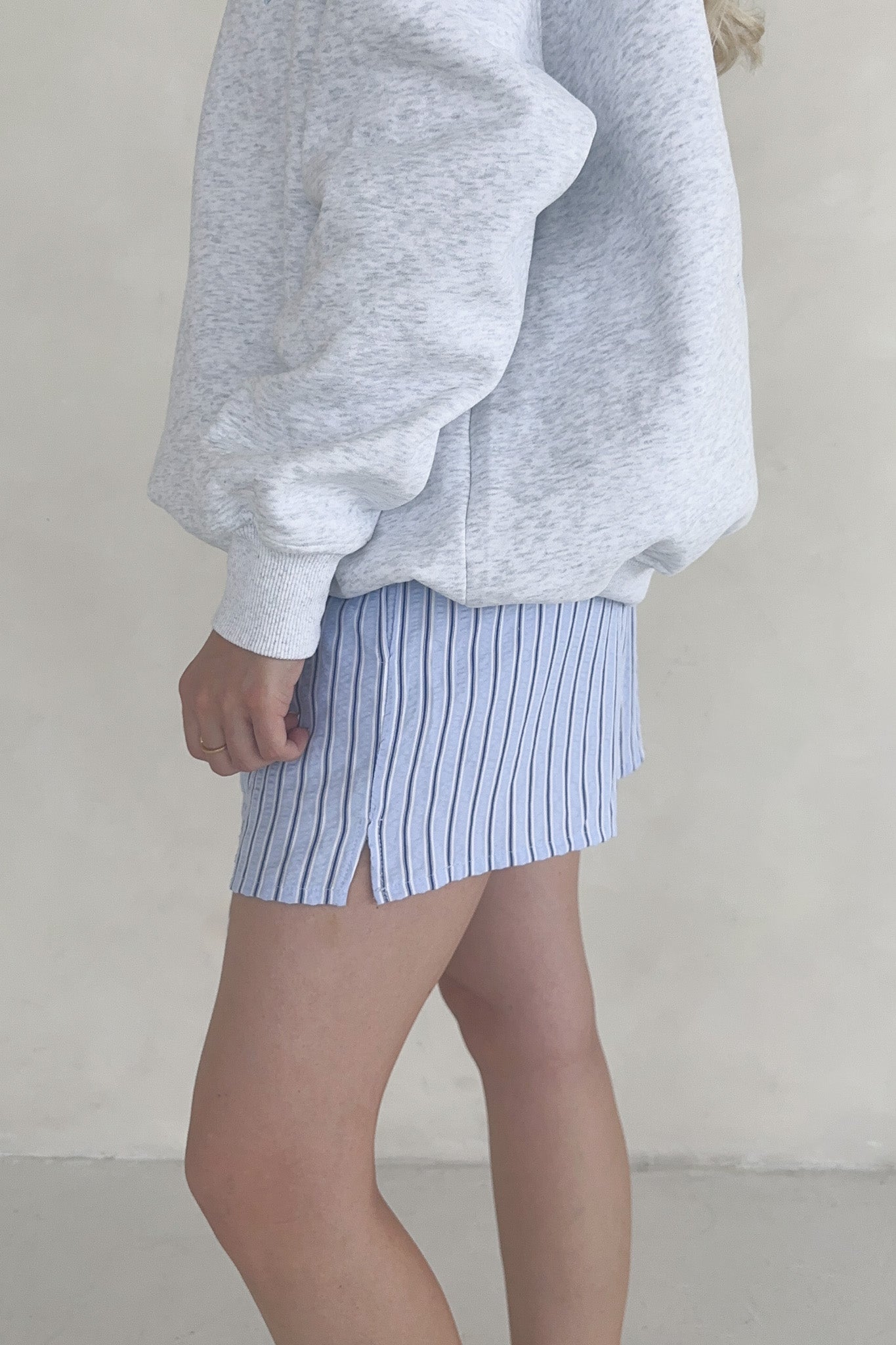 The Perfect Day Everyday Boxer Style Shorts in Blue - Neutral Ground