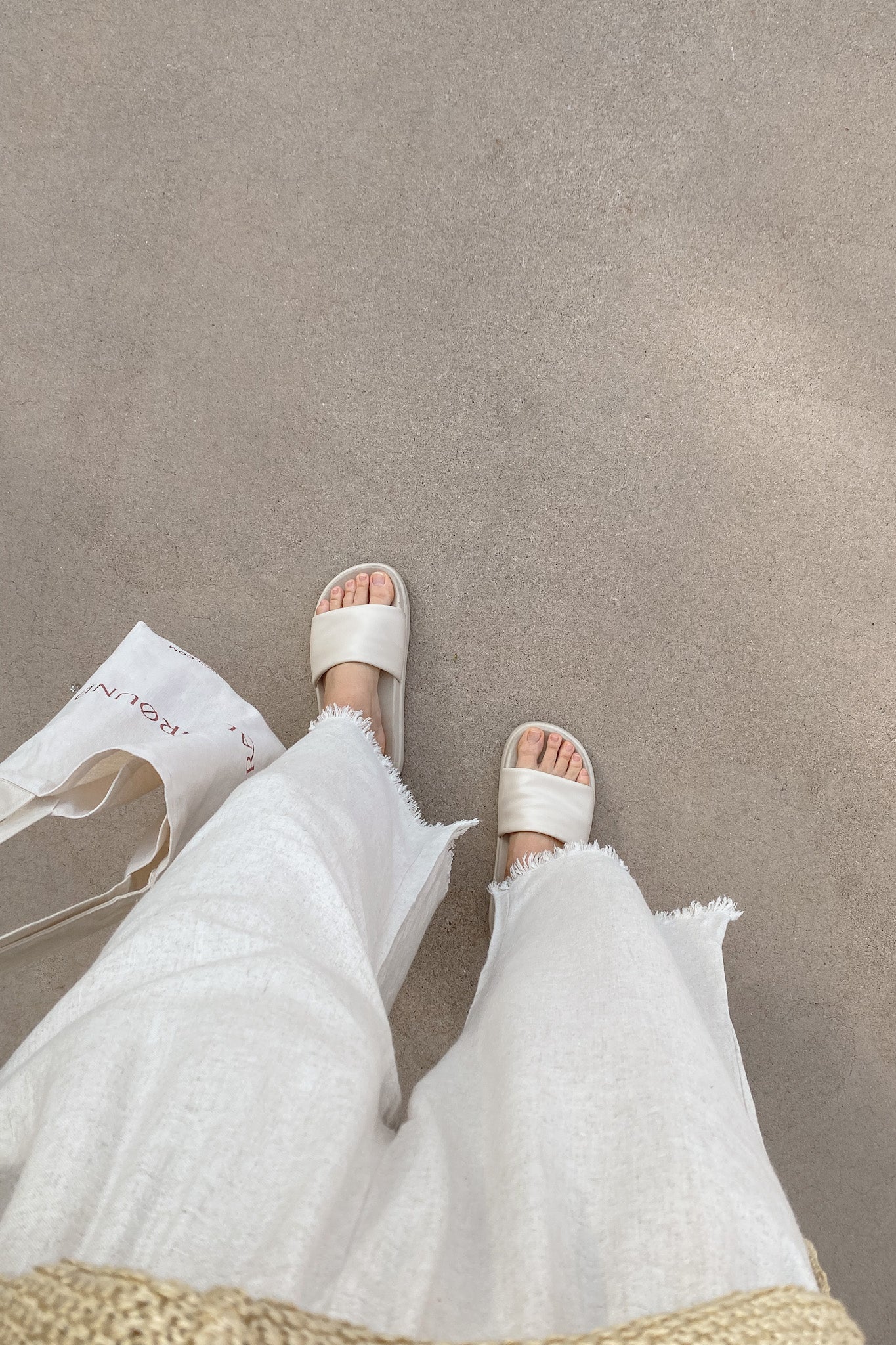 Cabana Linen Pant in Natural - Neutral Ground