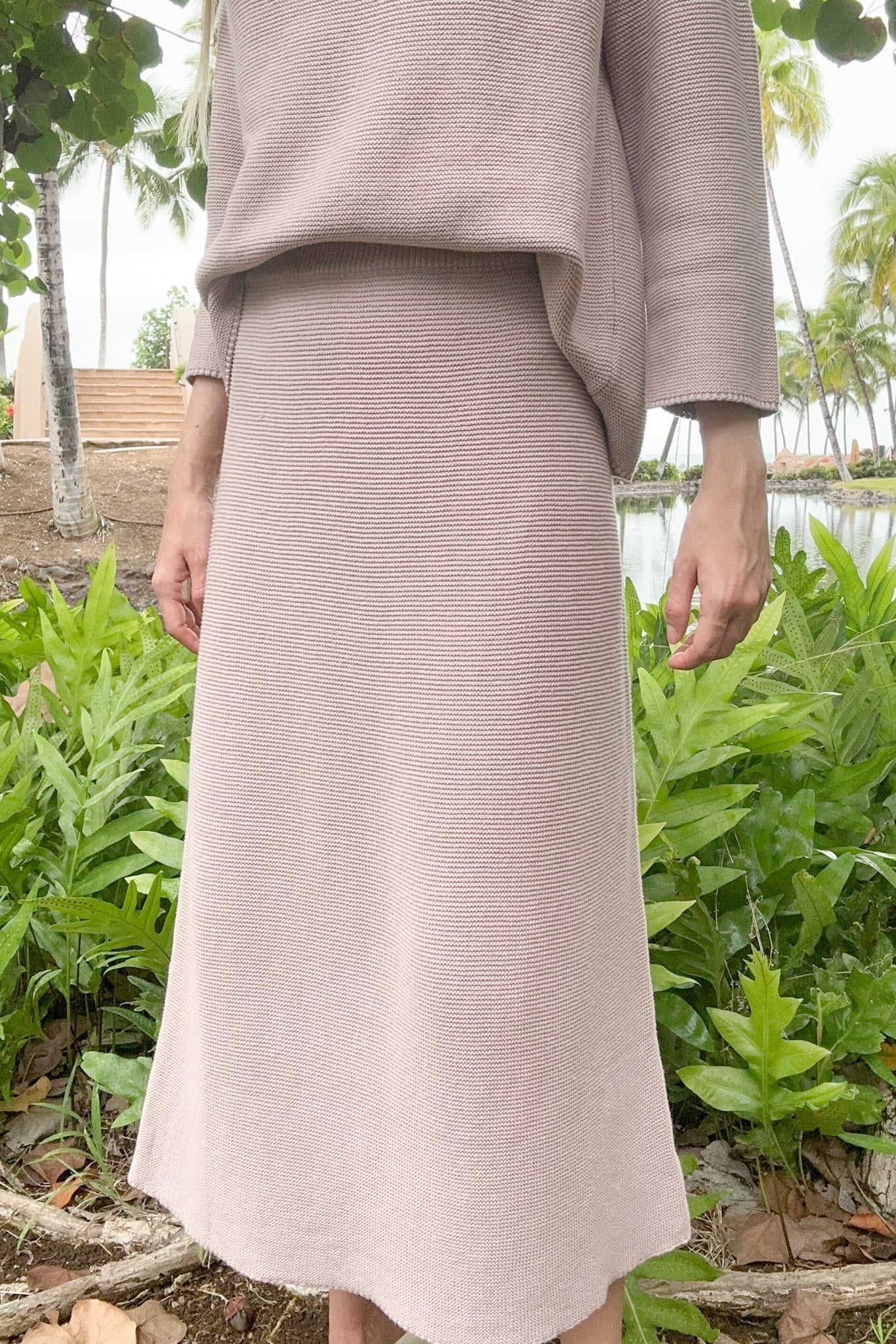 Lavender Fields Skirt - Neutral Ground