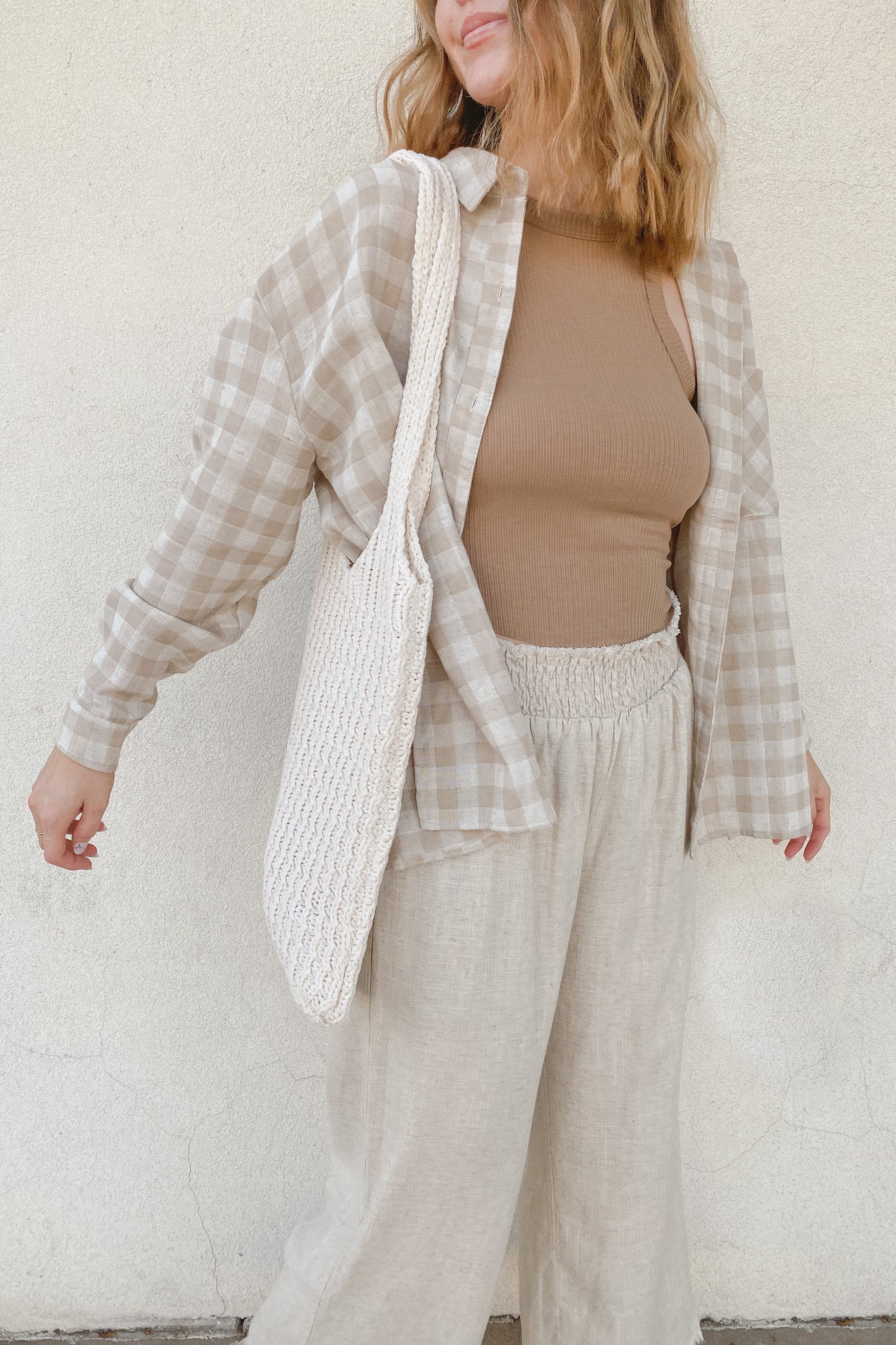 Waikiki Tank Top - Neutral Ground