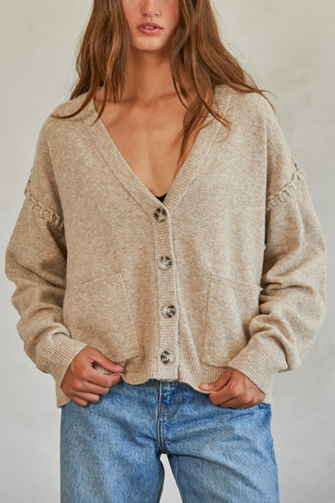 Lauren Stitch Details Knit Sweater