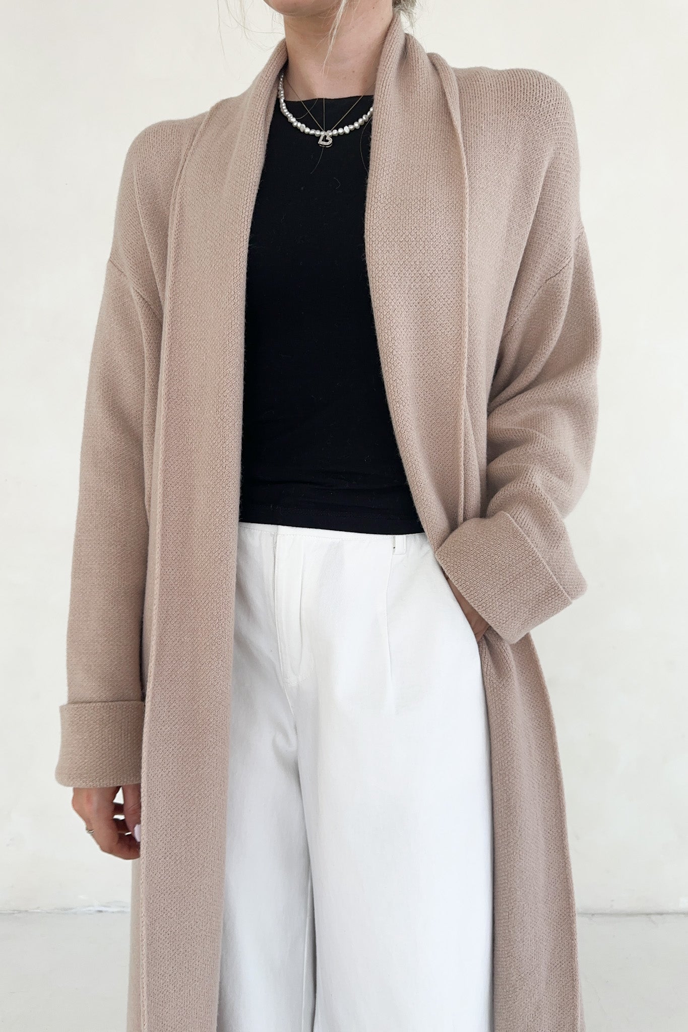 Millie Long Knit Sweater Coat