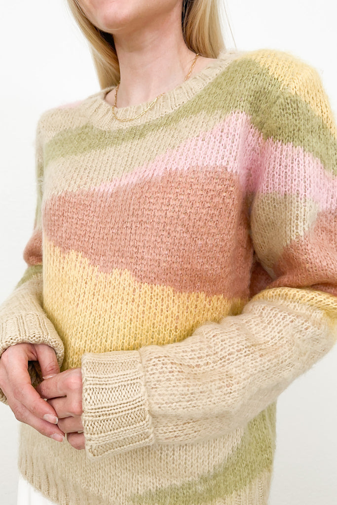 Lisbon Abstract Knit Sweater