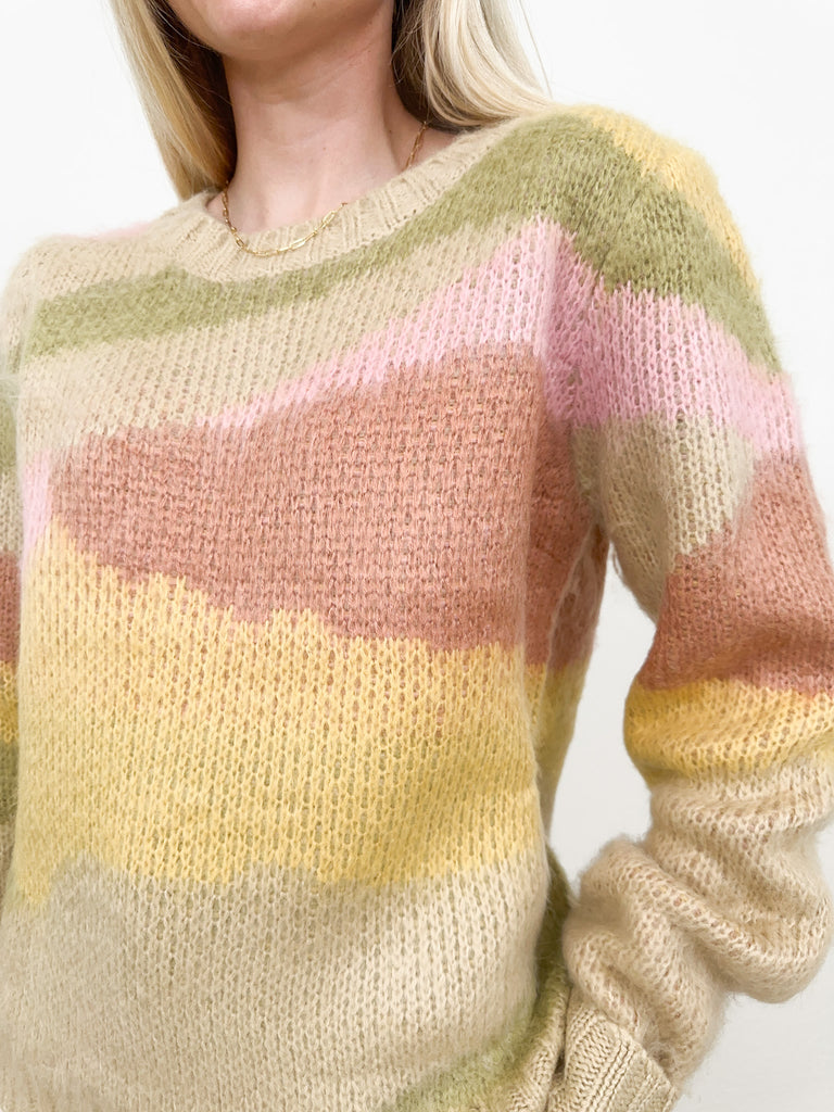 Lisbon Abstract Knit Sweater