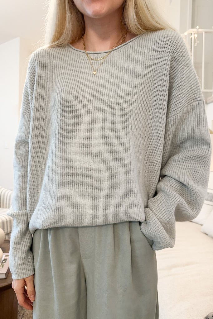 Cloud Relaxed Knit Sweater