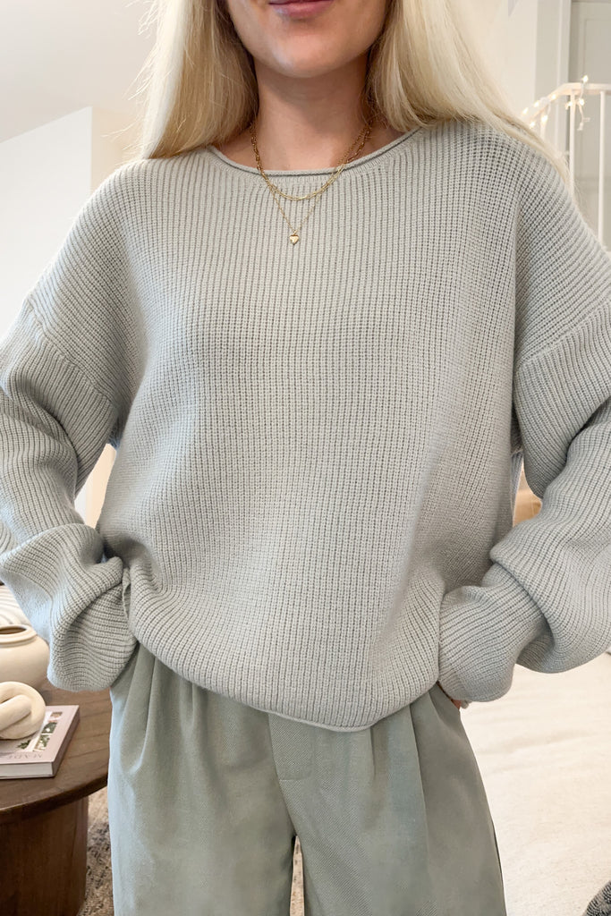 Cloud Relaxed Knit Sweater