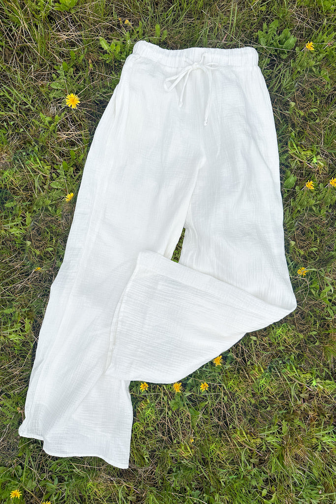 Paradise Lined Cotton Gauze Pants