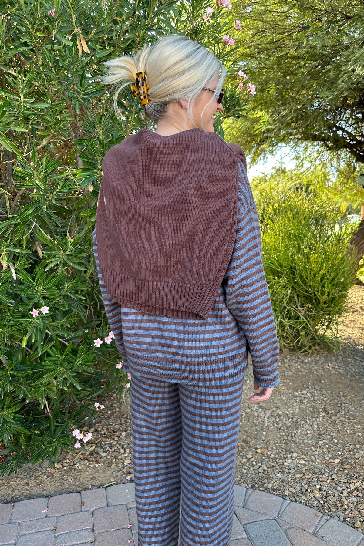 Something Mocha Crew Neck Sweater