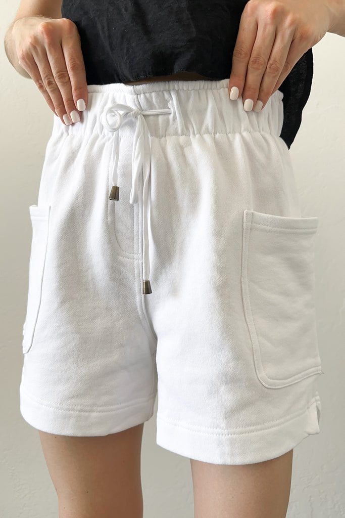 Aspen Soft Touch Shorts in White