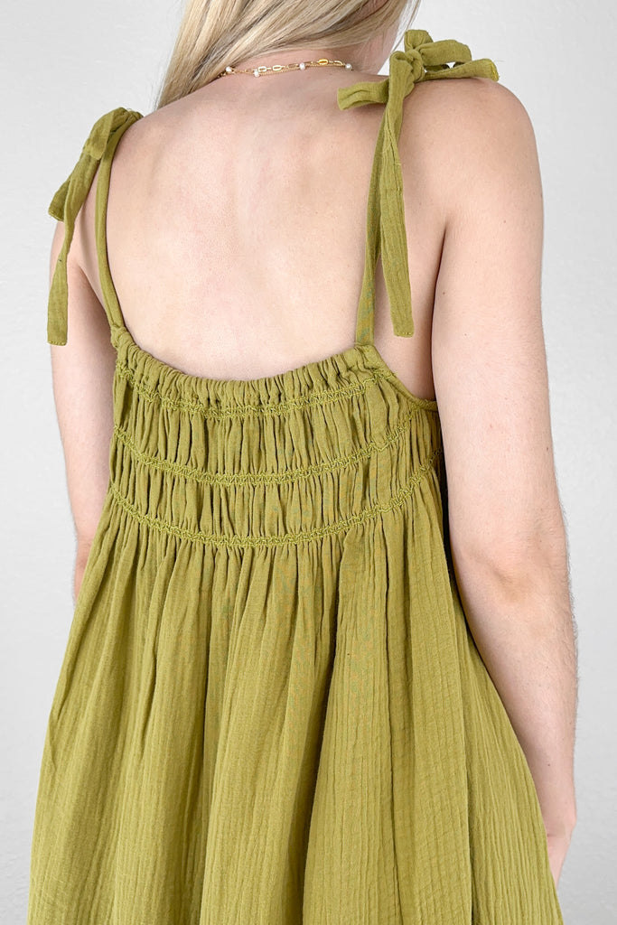 Seagrass Woven Maxi Dress