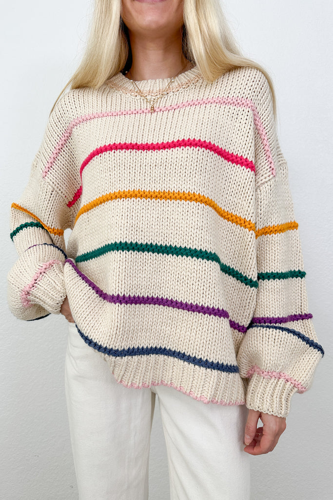 Bernadette Rainbow Sweater