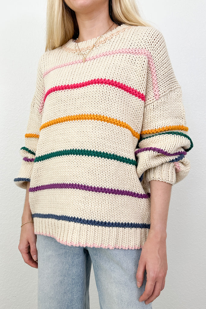 Bernadette Rainbow Sweater