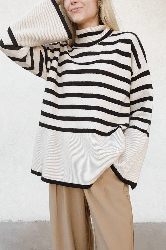 Montauk Striped Sweater Top
