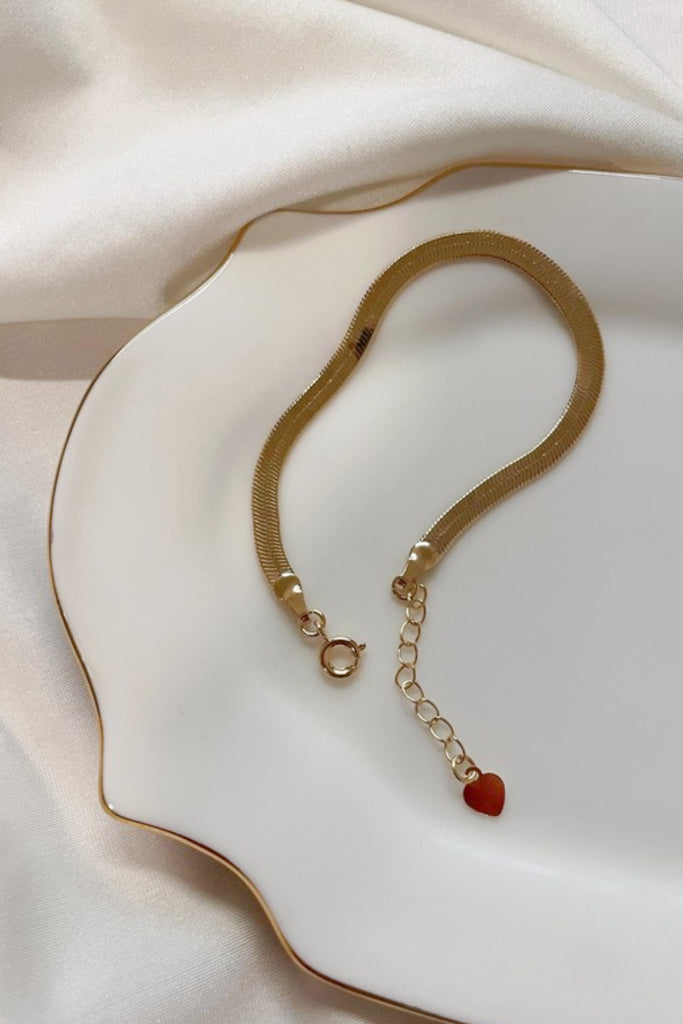 Goldie Herringbone Bracelet