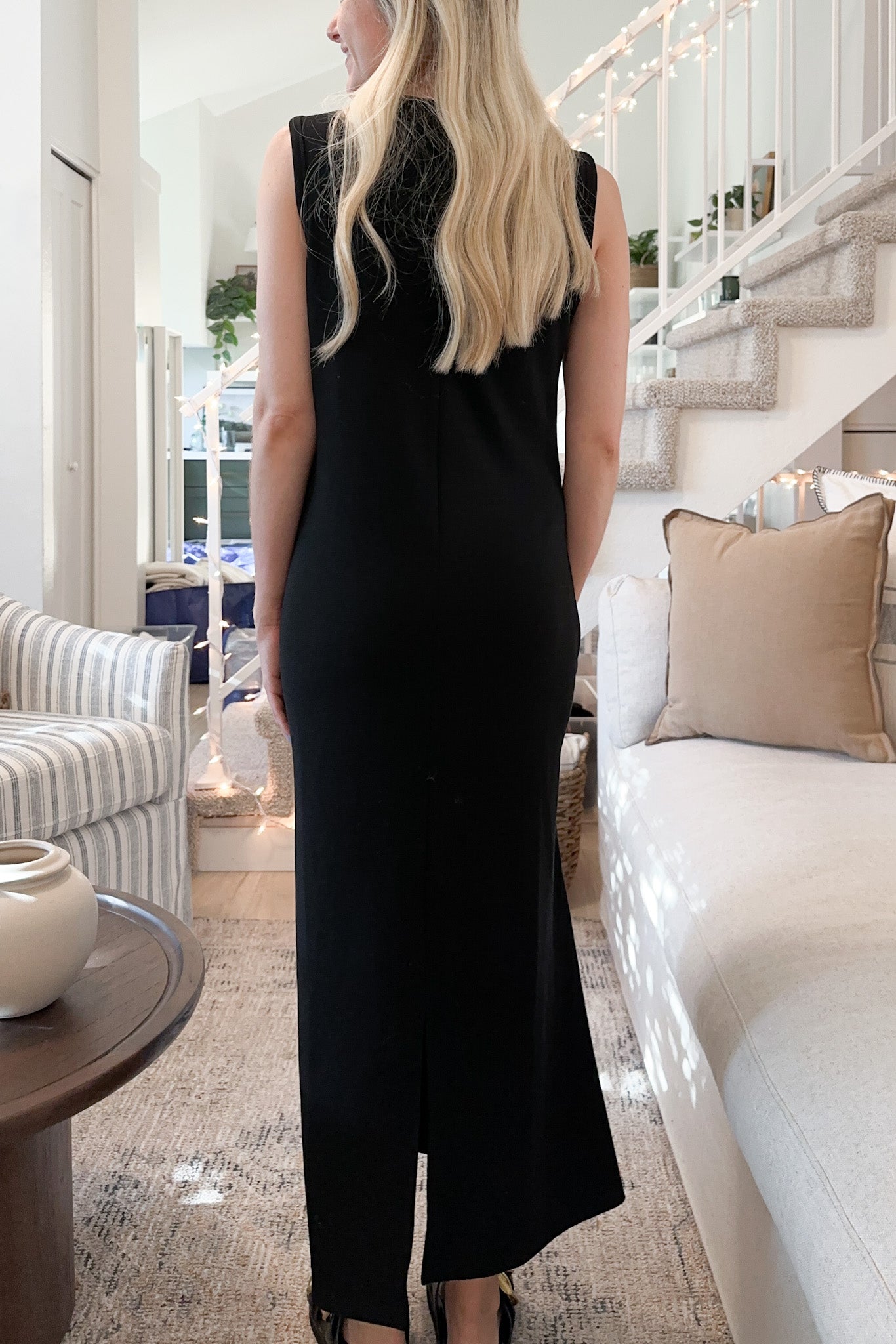 Amanda Knit Dress - Neutral Ground