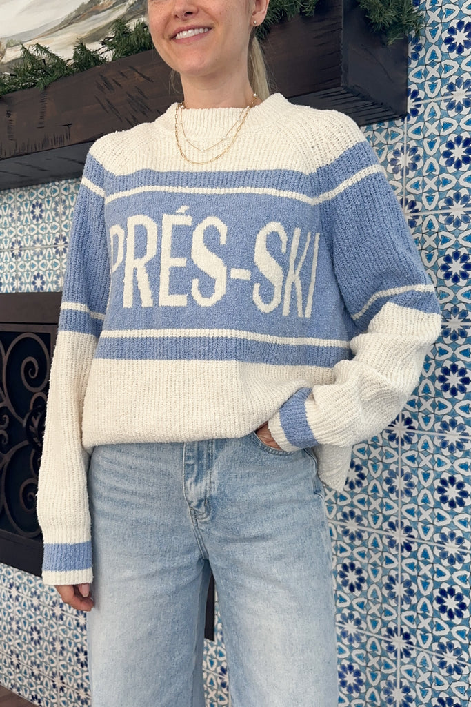 Après Ski Retro Pullover Sweater - Neutral Ground