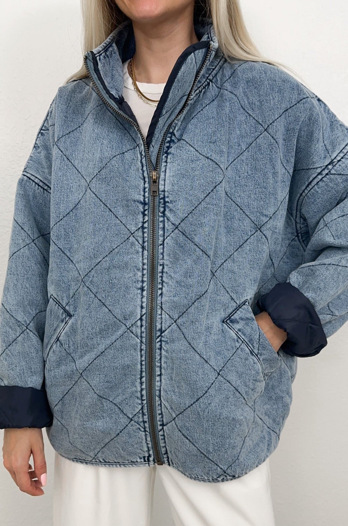 ジャケット・アウター everyone random quilted jacket (BEIGE) Quilted Jacket - Light beige - Ladies | H&M US