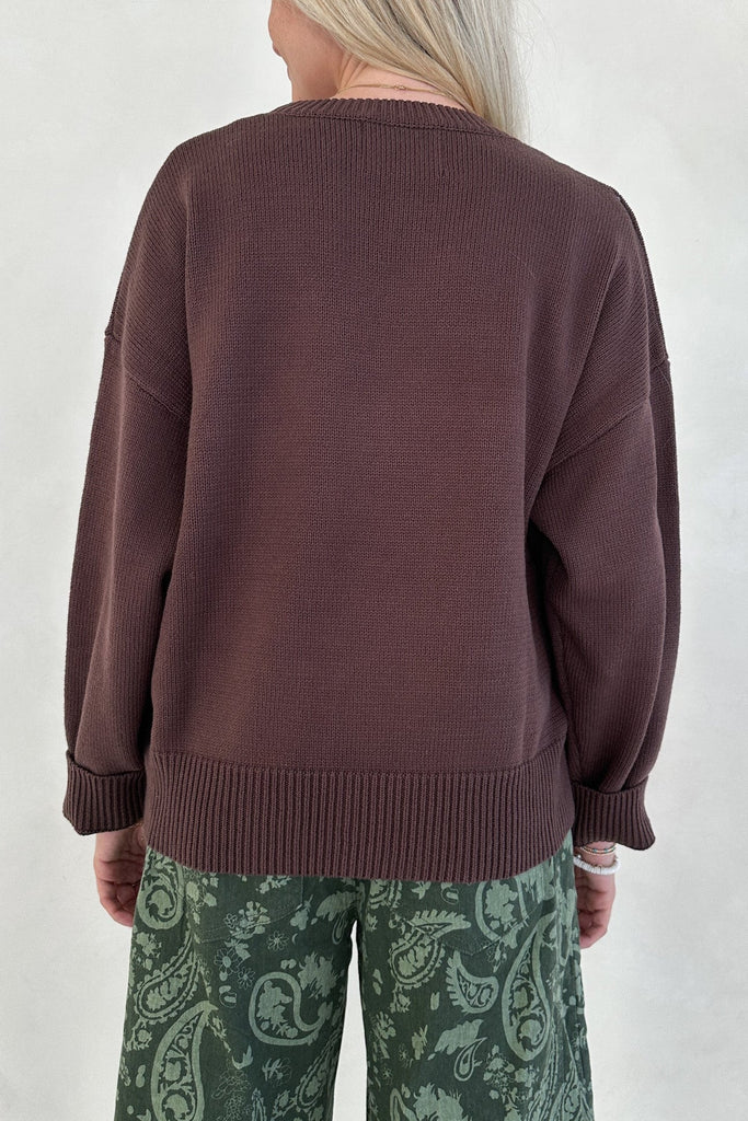 Brinkley Dog With Holiday Sweater Pullover - Neutral Ground