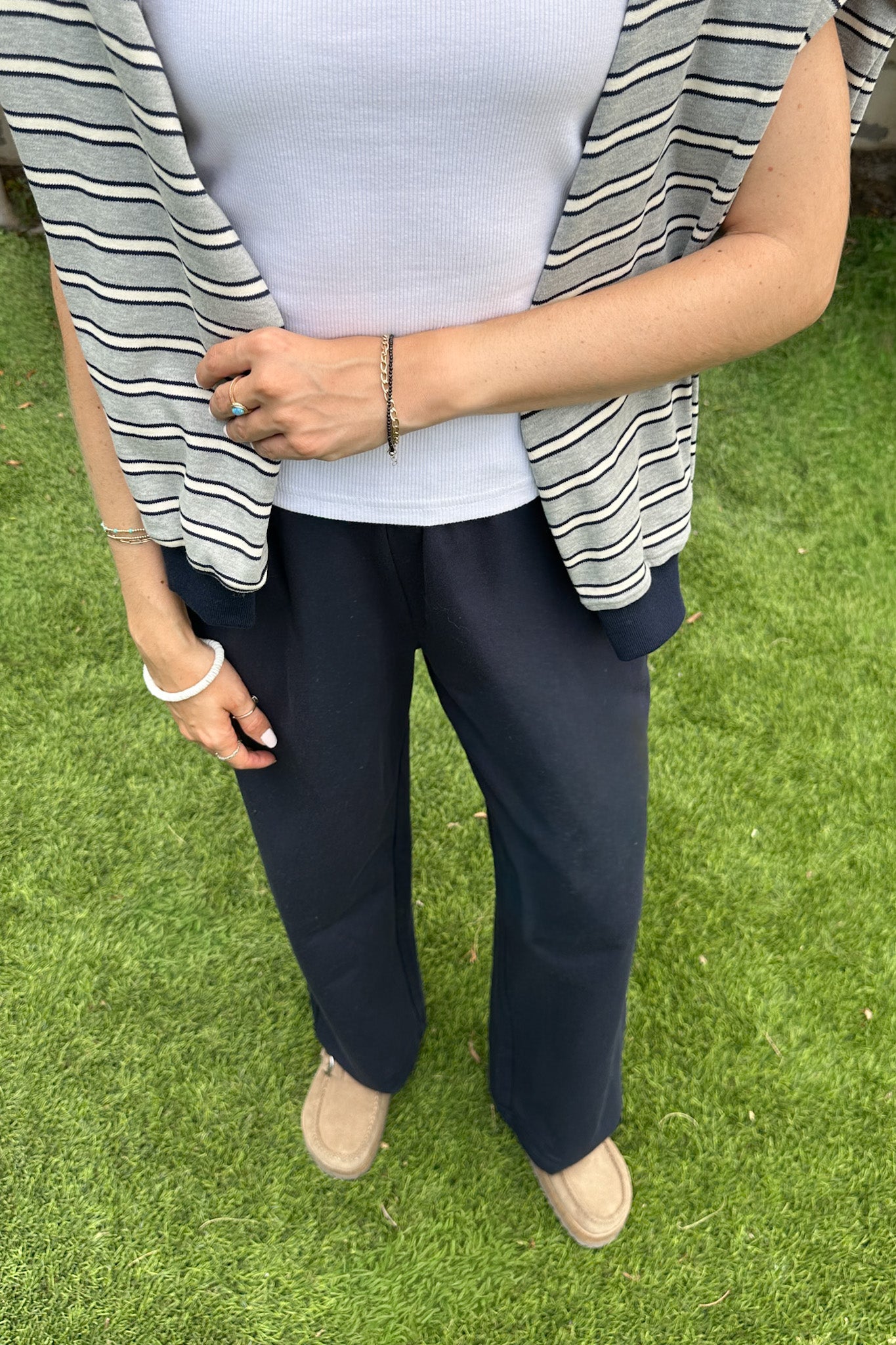 Cannon Relaxed Cotton Pants in Navy - Neutral Ground