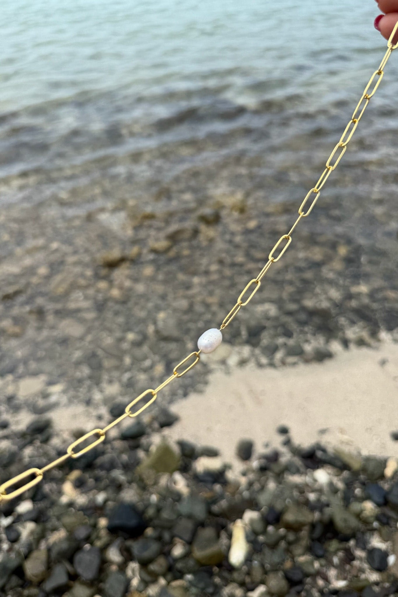 Cape Pearl Necklace - Neutral Ground