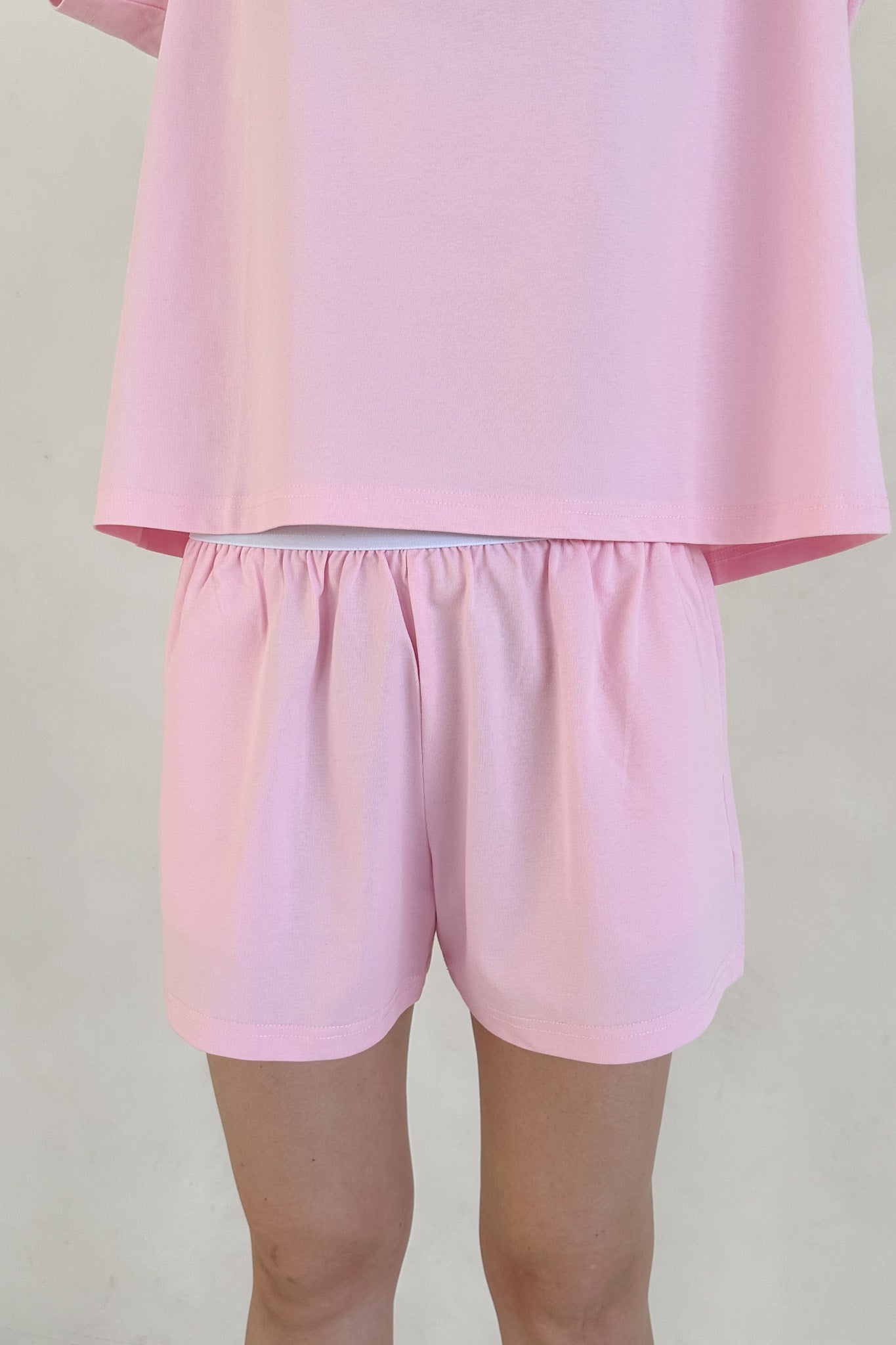 Coconut Shorts in Coastal Sunset Pink - Neutral Ground